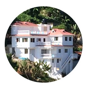 Apartments for Rent near Beach in Samana Town Dominican Republic.